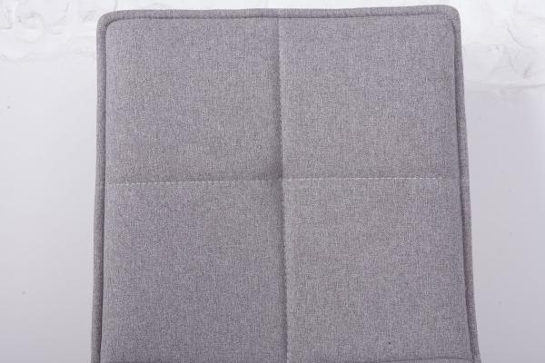 Стілець Nicolas F-263 поворотний рогожка світло-сірий Madrid, фото 3