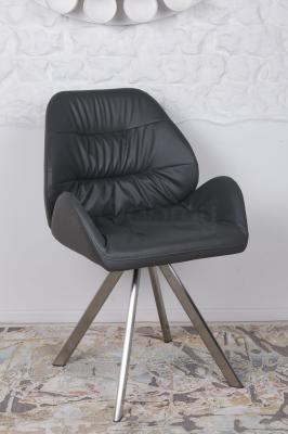 Стул Nicolas F-244B/Z поворотный темно-серый Tenerife, фото 1