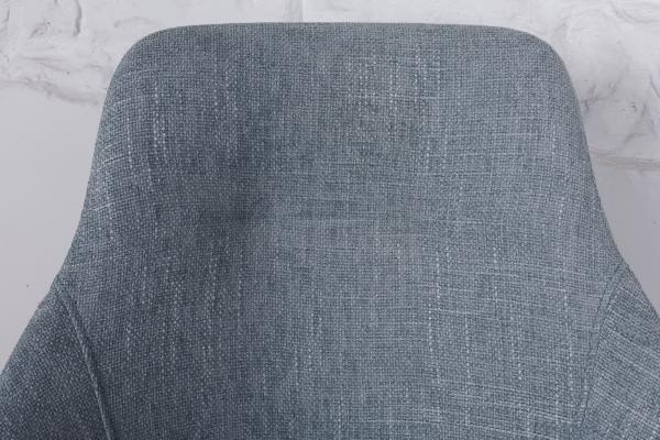 Стул Nicolas F-246 поворотный рогожка бледно-бирюзовый Toledo, фото 5