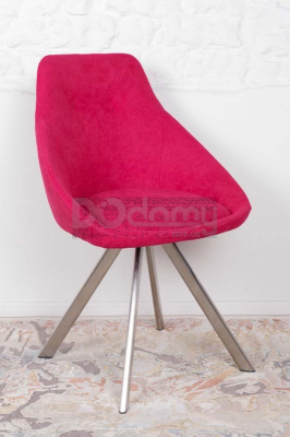 Стілець Nicolas F-246 поворотний бордо Toledo, фото 1