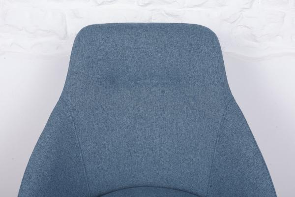 Стул Nicolas F-246 поворотный синий Toledo, фото 4