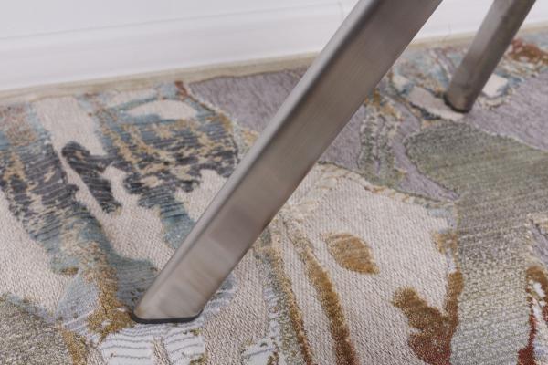 Стілець Nicolas поворотний F-246 поворотний блакитний Toledo, фото 6