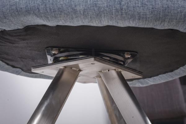 Стілець Nicolas поворотний F-246 поворотний блакитний Toledo, фото 7