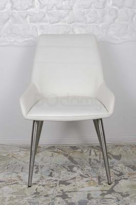 Стілець Nicolas H107A білий Virginia, фото 2