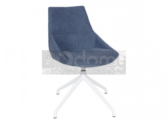 Стілець Nicolas 1508 поворотний синій Ascona, фото 1