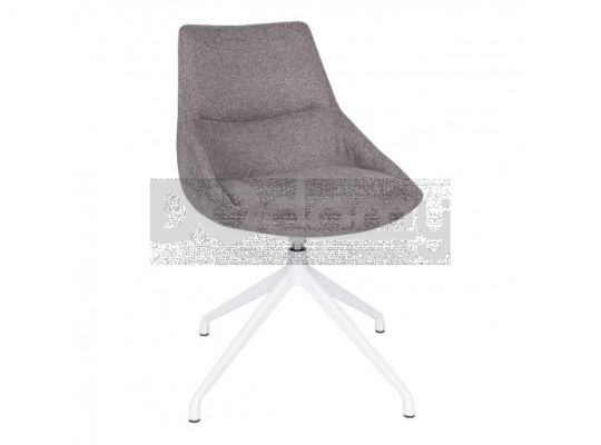 Стілець Nicolas 1508 поворотний сірий Ascona, фото 1