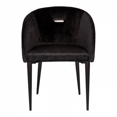 Крісло Nicolas 1420 чорне Elbe, фото 2