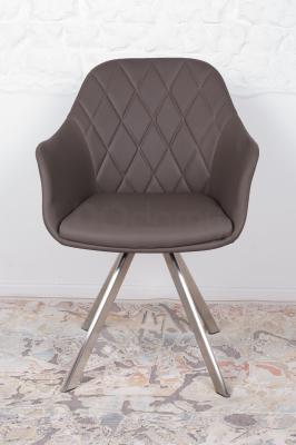 Кресло Nicolas F333B/Z мокко поворотное Almeria, фото 2