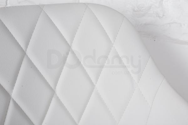 Крісло Nicolas F333B / Z біле поворотний Almeria, фото 3