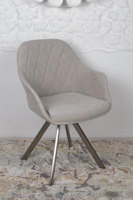 Кресло Nicolas F333B/Z бежевое поворотное Almeria, фото 1