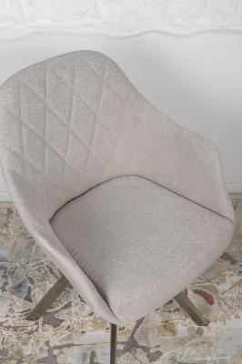 Кресло Nicolas F333B/Z бежевое поворотное Almeria, фото 7