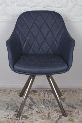 Крісло Nicolas F333B / Z синє поворотний Almeria, фото 2