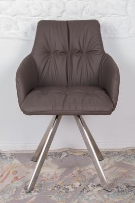 Крісло Nicolas F369B / Z мокко поворотний Leon, фото 2