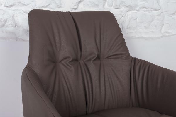 Крісло Nicolas F369B / Z мокко поворотний Leon, фото 4