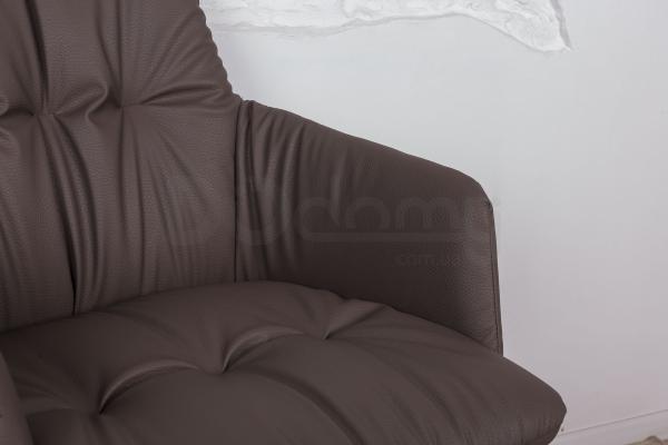 Крісло Nicolas F369B / Z мокко поворотний Leon, фото 5