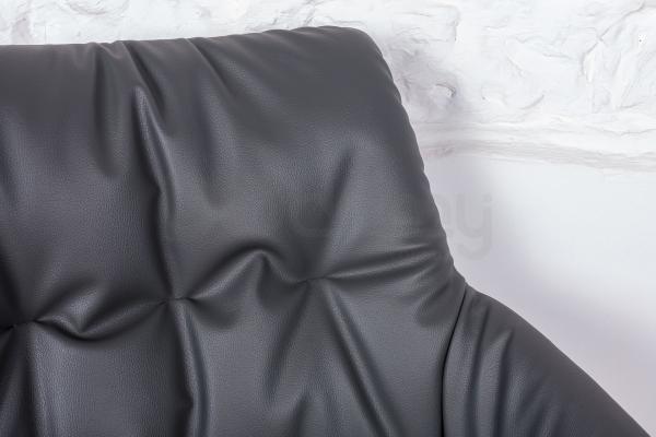 Кресло Nicolas F369B/Z темно-серое поворотное Leon, фото 3