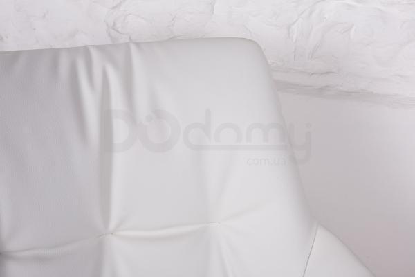 Крісло Nicolas F369B / Z біле поворотний Leon, фото 3