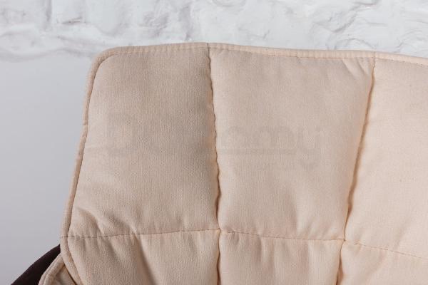 Крісло Nicolas коричнево-бежеву поворотний Palma, фото 4