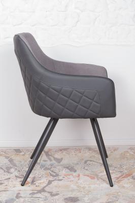 Крісло Nicolas X-1721 сіре Maya, фото 3