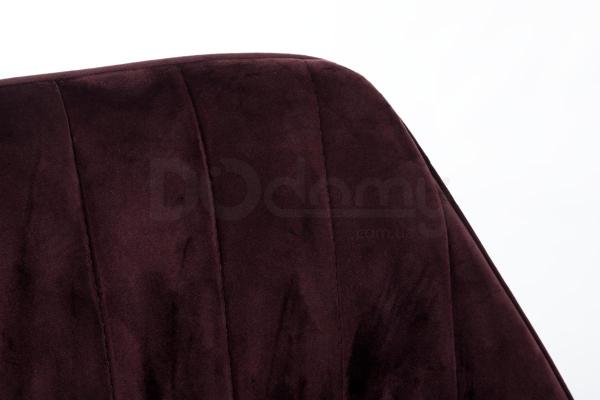 Кресло Nicolas F395 поворотное (коричневое/гранат) Galera, фото 2