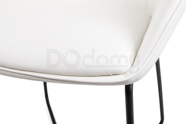Крісло Nicolas Laredo F518SY біле / чорні ноги, фото 3