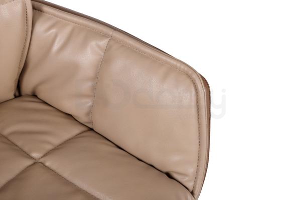 Крісло Nicolas Palma F373 мокко / молочний шоколад поворотний, фото 3