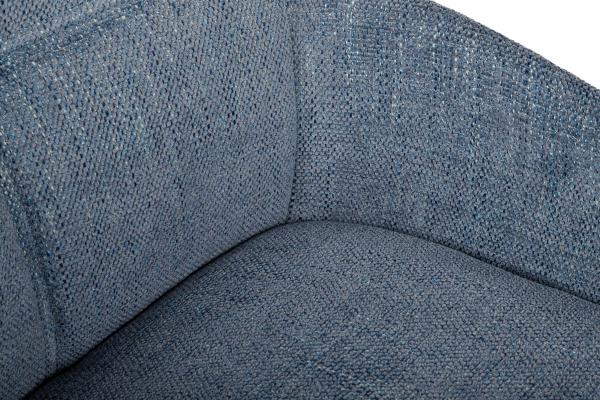 Крісло Nicolas Oliva F523A поворотний синє, фото 3