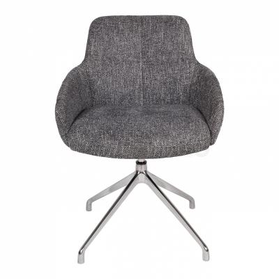 Кресло Nicolas Oliva F523A поворотное серое, фото 1