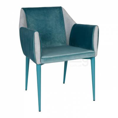 Кресло Nicolas Toscana 1554 бирюзовое, фото 1