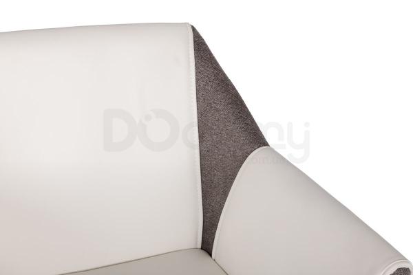 Крісло Nicolas Toscana 1554 біло-сіре, фото 2