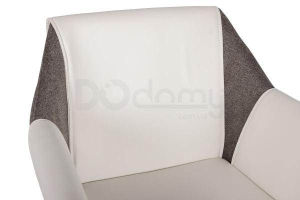 Крісло Nicolas Toscana 1554 біло-сіре, фото 4