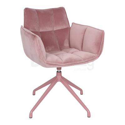 Кресло Nicolas Chardonne 1514 поворотное пудра, фото 1
