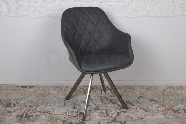 Крісло Nicolas Chardonne 1514 поворотне сіре, фото 1