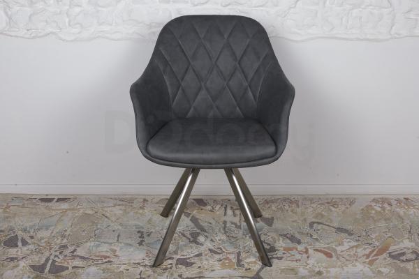 Крісло Nicolas Chardonne 1514 поворотне сіре, фото 2