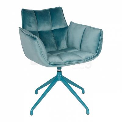 Крісло Nicolas Chardonne 1514 поворотне бірюзове, фото 1