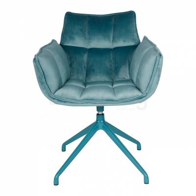 Крісло Nicolas Chardonne 1514 поворотне бірюзове, фото 2