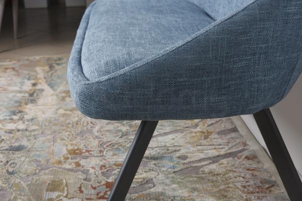 Кресло-банкетка Nicolas Toledo F293 темно-голубая, фото 4