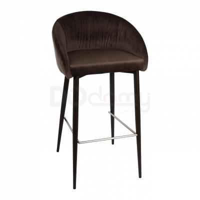 Стул барный Nicolas Elbe 1420B антрацит, фото 1