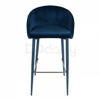 Стілець барний Nicolas Elbe 1420B синій, фото 2