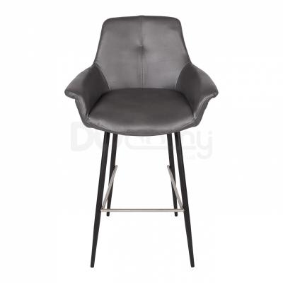Стілець барний Nicolas Torres BY028A графіт, фото 2
