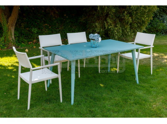 Стол Nicolas для улицы Salta (бирюза), фото 2