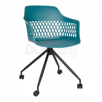 Стілець Nicolas Lavanda Roll бірюза, фото 1