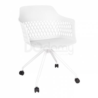 Стілець Nicolas Lavanda Roll білий, фото 1