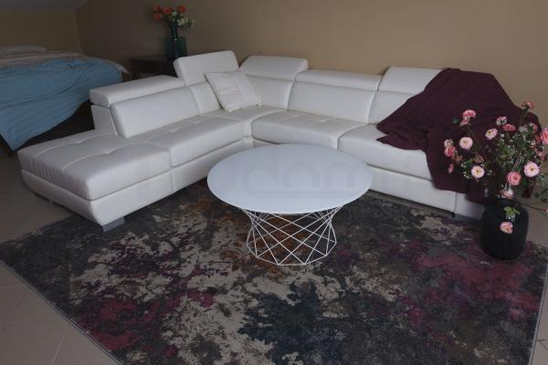 Стіл журнальний Nicolas Colombes (Коломбс) білий, фото 1