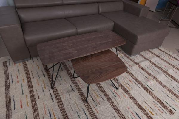 Стіл журнальний Nicolas Lyon B 4570C горіх, фото 2