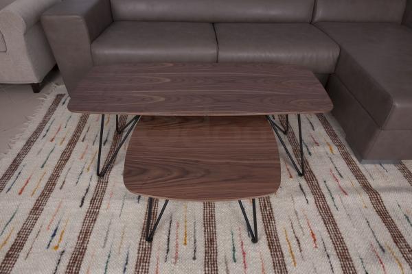 Стіл журнальний Nicolas Lyon B 4570C горіх, фото 3