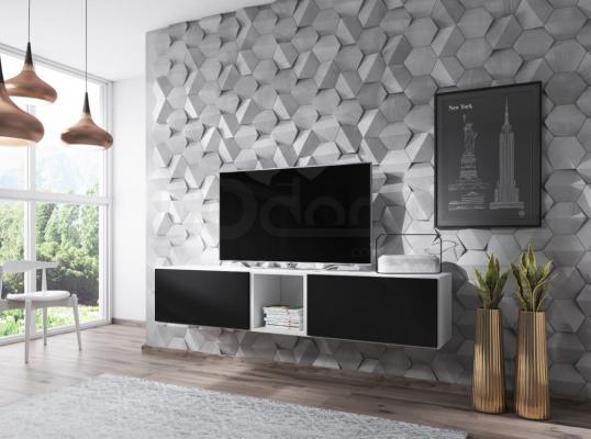 Стенка CAMA ROCO 10 Белый/Черный, фото 1