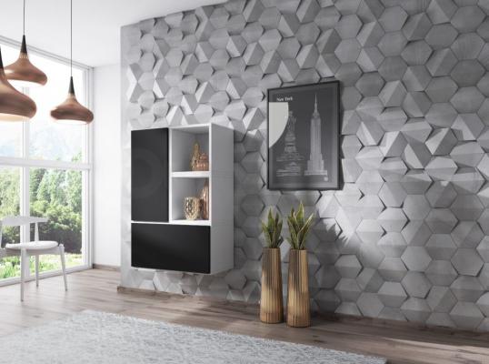 Стенка CAMA ROCO 17 Белый/Черный, фото 1