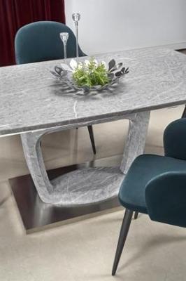 Стол HALMAR ARTEMON раскладной пепельный мрамор, фото 2