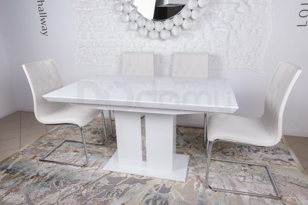 Стол Nicolas Amsterdam (140/183*81) белый, фото 4